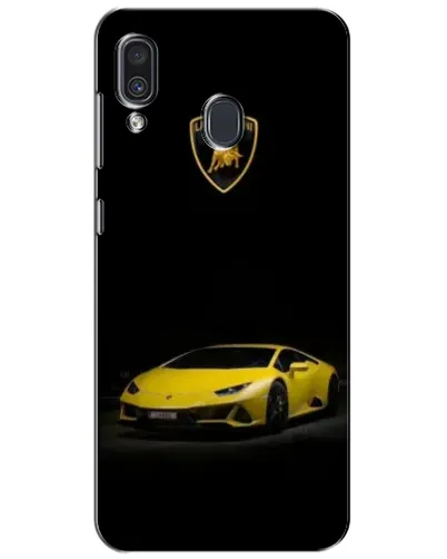 Чехол для Samsung Galaxy A30 2019 (A305F) с картинкой «Lamborghini желтый акцент» Чехол для Samsung Galaxy A30 2019 (A305F) с картинкой «Lamborghini желтый акцент»
