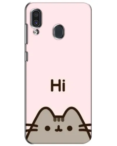 Чехол для Samsung Galaxy A30 2019 (A305F) с картинкой «Пушин говорит Hi» Чехол для Samsung Galaxy A30 2019 (A305F) с картинкой «Пушин говорит Hi»