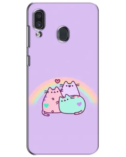 Чехол для Samsung Galaxy A30 2019 (A305F) с картинкой «Радужные Пушины» Чехол для Samsung Galaxy A30 2019 (A305F) с картинкой «Радужные Пушины»