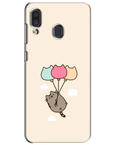 Чехол для Samsung Galaxy A30 2019 (A305F) с картинкой «Пушин на шариках» Чехол для Samsung Galaxy A30 2019 (A305F) с картинкой «Пушин на шариках»