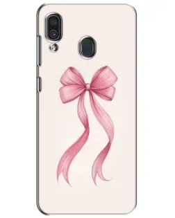 Чехол для Samsung Galaxy A30 2019 (A305F) с картинкой «Розовый бант»