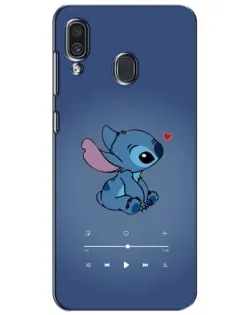 Чехол для Samsung Galaxy A30 2019 (A305F) с картинкой «Музыкальный Stitch» Чехол для Samsung Galaxy A30 2019 (A305F) с картинкой «Музыкальный Stitch»