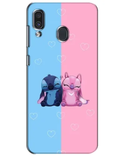 Чехол для Samsung Galaxy A30 2019 (A305F) с картинкой «Stitch и Angel Love» Чехол для Samsung Galaxy A30 2019 (A305F) с картинкой «Stitch и Angel Love»