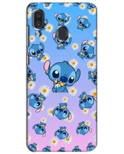 Чехол для Samsung Galaxy A30 2019 (A305F) с картинкой «Паттерн со Стичем» Чехол для Samsung Galaxy A30 2019 (A305F) с картинкой «Паттерн со Стичем»