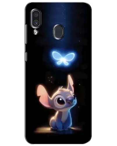 Чехол для Samsung Galaxy A30 2019 (A305F) с картинкой «Сияющий Стич» Чехол для Samsung Galaxy A30 2019 (A305F) с картинкой «Сияющий Стич»