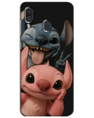 Чехол для Samsung Galaxy A30 2019 (A305F) с картинкой «Стич и Ангел» Чехол для Samsung Galaxy A30 2019 (A305F) с картинкой «Стич и Ангел»