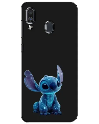Чехол для Samsung Galaxy A30 2019 (A305F) с картинкой «Стич на черном» Чехол для Samsung Galaxy A30 2019 (A305F) с картинкой «Стич на черном»