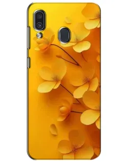 Чехол для Samsung Galaxy A30 2019 (A305F) с картинкой «Золотые лепестки» Чехол для Samsung Galaxy A30 2019 (A305F) с картинкой «Золотые лепестки»