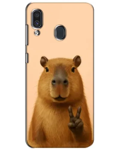 Чехол для Samsung Galaxy A30 2019 (A305F) с картинкой «Капибара виктория» Чехол для Samsung Galaxy A30 2019 (A305F) с картинкой «Капибара виктория»