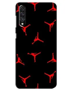 Чохол для Samsung Galaxy A30s (A307) з картинкою «Jordan Red Pattern» Чохол для Samsung Galaxy A30s (A307) з картинкою «Jordan Red Pattern»