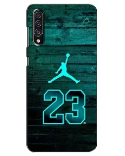Чохол для Samsung Galaxy A30s (A307) з картинкою «Jordan Cyan 23» Чохол для Samsung Galaxy A30s (A307) з картинкою «Jordan Cyan 23»