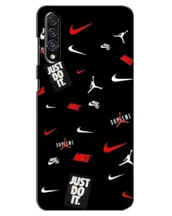 Чохол для Samsung Galaxy A30s (A307) з картинкою «Nike Mix Pattern» Чохол для Samsung Galaxy A30s (A307) з картинкою «Nike Mix Pattern»