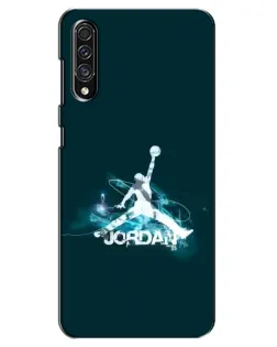 Чохол для Samsung Galaxy A30s (A307) з картинкою «Jordan Blue Fire» Чохол для Samsung Galaxy A30s (A307) з картинкою «Jordan Blue Fire»
