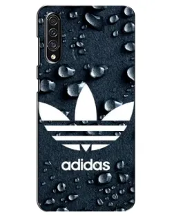 Чехол для Samsung Galaxy A30s (A307) с картинкой «Adidas Trefoil Blue»