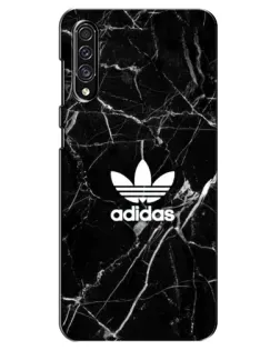 Чехол для Samsung Galaxy A30s (A307) с картинкой «Белый мрамор Adidas»
