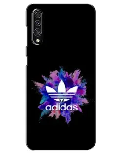 Чехол для Samsung Galaxy A30s (A307) с картинкой «Взрыв красок Adidas»