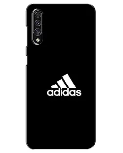 Чехол для Samsung Galaxy A30s (A307) с картинкой «Черная классика Adidas»