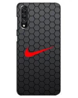 Чохол для Samsung Galaxy A30s (A307) з картинкою «Nike — карбонова сітка» Чохол для Samsung Galaxy A30s (A307) з картинкою «Nike — карбонова сітка»
