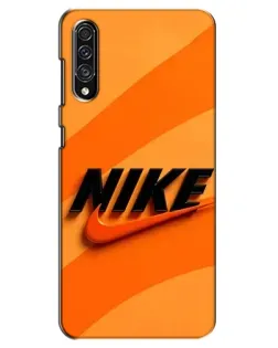 Чохол для Samsung Galaxy A30s (A307) з картинкою «Помаранчевий драйв Nike» Чохол для Samsung Galaxy A30s (A307) з картинкою «Помаранчевий драйв Nike»