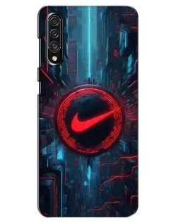 Чохол для Samsung Galaxy A30s (A307) з картинкою «Техногенний стиль Nike» Чохол для Samsung Galaxy A30s (A307) з картинкою «Техногенний стиль Nike»