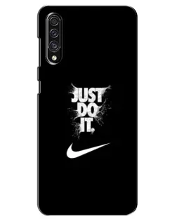 Чохол для Samsung Galaxy A30s (A307) з картинкою «Текстовий принт Nike» Чохол для Samsung Galaxy A30s (A307) з картинкою «Текстовий принт Nike»