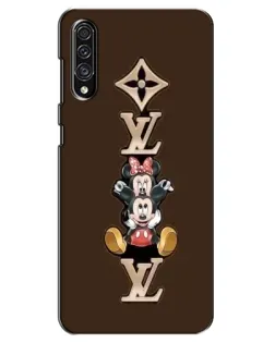 Чехол для Samsung Galaxy A30s (A307) с картинкой «LV и Микки Маус»
