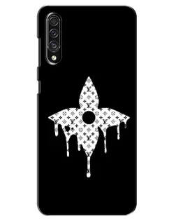 Чехол для Samsung Galaxy A30s (A307) с картинкой «Цветочная монограмма»