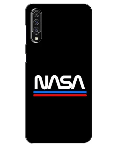 Чехол для Samsung Galaxy A30s (A307) с картинкой «NASA — классика Red Blue»