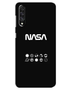 Чехол для Samsung Galaxy A30s (A307) с картинкой «NASA — технический принт»