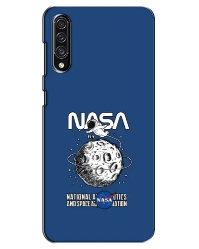 Чехол для Samsung Galaxy A30s (A307) с картинкой «NASA — лунная миссия»