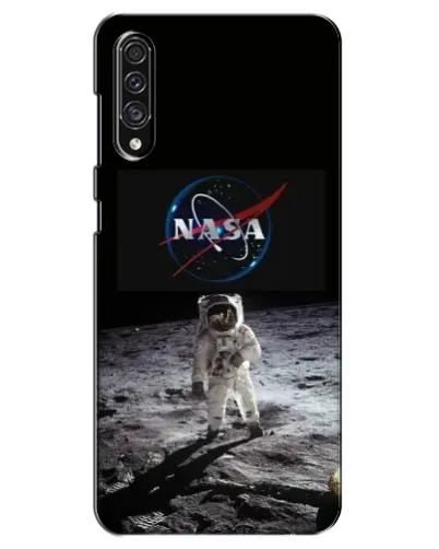 Чехол для Samsung Galaxy A30s (A307) с картинкой «Астронавт на Луне»