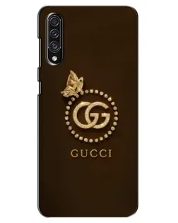 Чехол для Samsung Galaxy A30s (A307) с картинкой «Gucci — золотая бабочка» Чехол для Samsung Galaxy A30s (A307) с картинкой «Gucci — золотая бабочка»