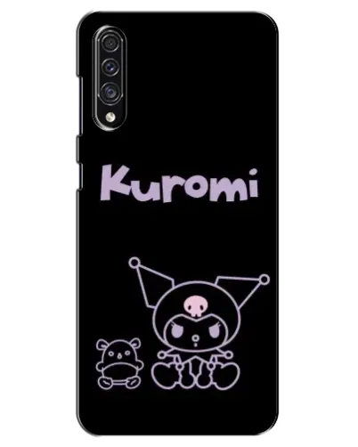 Чехол для Samsung Galaxy A30s (A307) с картинкой «Kuromi — черный минимализм» Чехол для Samsung Galaxy A30s (A307) с картинкой «Kuromi — черный минимализм»