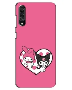 Чехол для Samsung Galaxy A30s (A307) с картинкой «Kuromi и My Melody» Чехол для Samsung Galaxy A30s (A307) с картинкой «Kuromi и My Melody»
