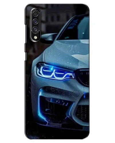 Чехол для Samsung Galaxy A30s (A307) с картинкой «Взгляд BMW с синими фарами» Чехол для Samsung Galaxy A30s (A307) с картинкой «Взгляд BMW с синими фарами»