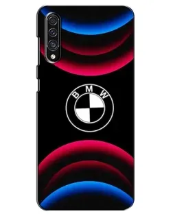 Чехол для Samsung Galaxy A30s (A307) с картинкой «Логотип BMW и неоновые дуги» Чехол для Samsung Galaxy A30s (A307) с картинкой «Логотип BMW и неоновые дуги»