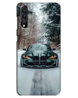 Чехол для Samsung Galaxy A30s (A307) с картинкой «BMW в зимнем лесу» Чехол для Samsung Galaxy A30s (A307) с картинкой «BMW в зимнем лесу»