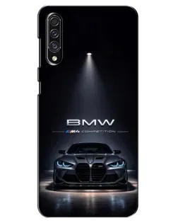 Чехол для Samsung Galaxy A30s (A307) с картинкой «BMW сквозь ночной город» Чехол для Samsung Galaxy A30s (A307) с картинкой «BMW сквозь ночной город»