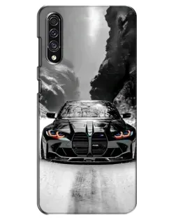 Чехол для Samsung Galaxy A30s (A307) с картинкой «BMW — акварельный дрифт» Чехол для Samsung Galaxy A30s (A307) с картинкой «BMW — акварельный дрифт»