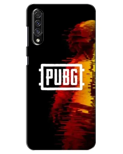 Чехол для Samsung Galaxy A30s (A307) с картинкой «Яркий логотип PUBG»