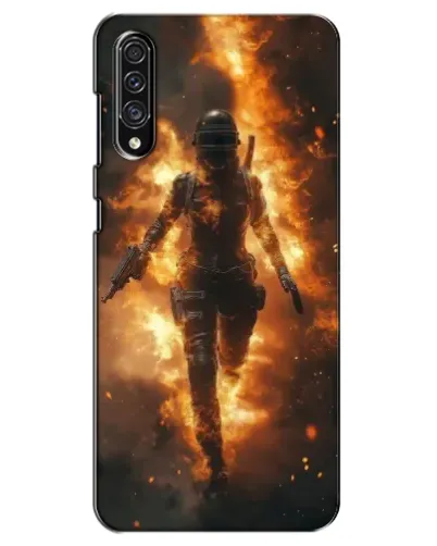 Чехол для Samsung Galaxy A30s (A307) с картинкой «BMW — скорость в дожде»