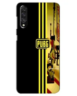 Чехол для Samsung Galaxy A30s (A307) с картинкой «PUBG — камуфляжный шлем»