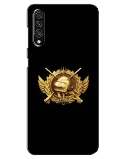 Чехол для Samsung Galaxy A30s (A307) с картинкой «PUBG — оранжевый градиент»