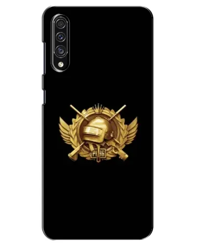Чехол для Samsung Galaxy A30s (A307) с картинкой «PUBG — оранжевый градиент»