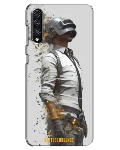 Чехол для Samsung Galaxy A30s (A307) с картинкой «PUBG — боец в пыли»