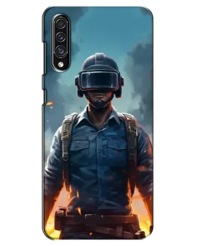Чехол для Samsung Galaxy A30s (A307) с картинкой «PUBG — реалистичный герой»