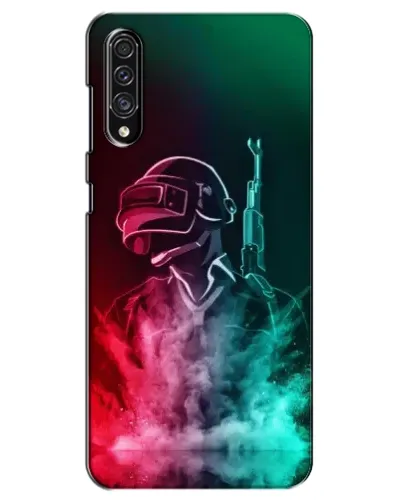 Чехол для Samsung Galaxy A30s (A307) с картинкой «PUBG — огненный воин»