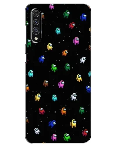 Чехол для Samsung Galaxy A30s (A307) с картинкой «Экипаж Among Us»