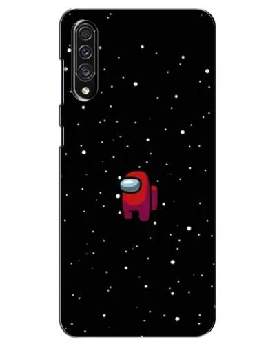 Чехол для Samsung Galaxy A30s (A307) с картинкой «Красный Among Us»