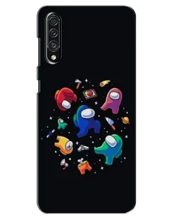Чехол для Samsung Galaxy A30s (A307) с картинкой «Among Us космос»